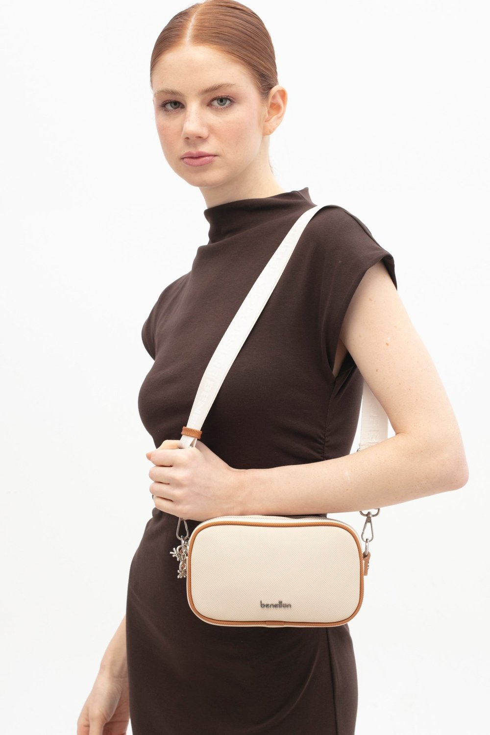 BENETTON KADIN KOL ÇANTASI BEJ-CAMEL BNT1817