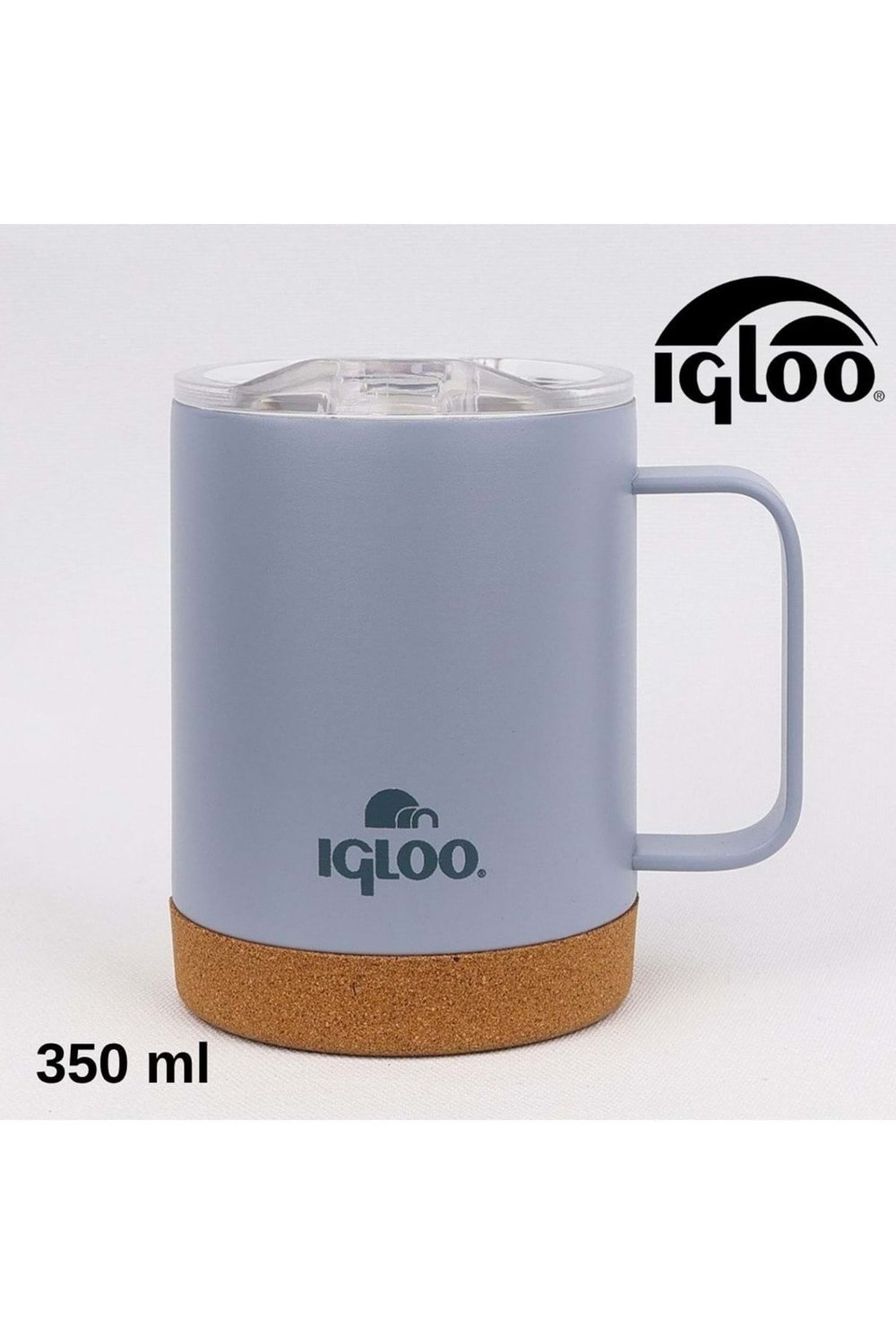Cork Mug 350ml Termos Kupa Bardak Matara GRİ