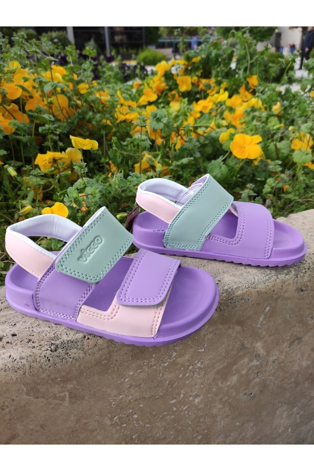 Unisex 22-35 Numara Hafif Çocuk Sandalet