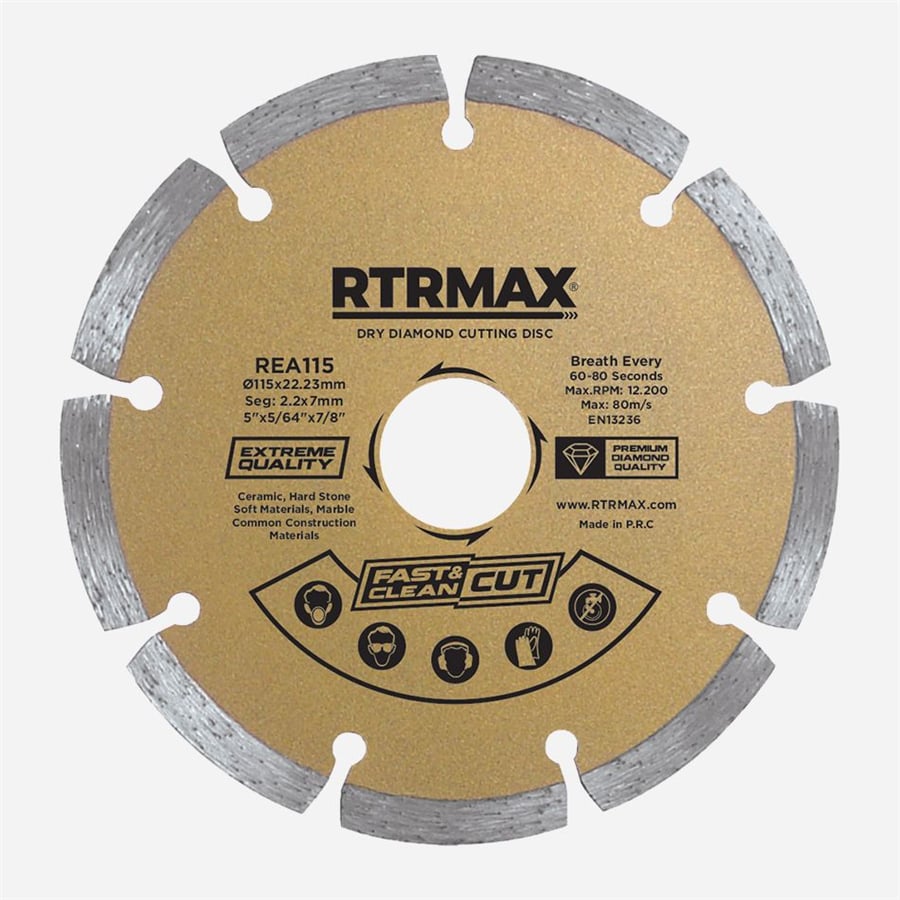 115 SOKETLİ ELMAS TESTERE RTRMAX