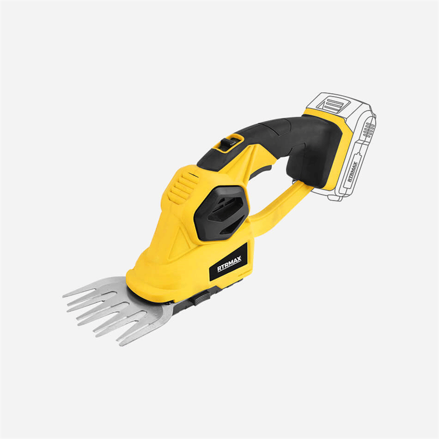 AKÜLÜ ÇİM-TOPİARİ MAKASI 18V *AKÜSÜZ* RTRMAX X-LION