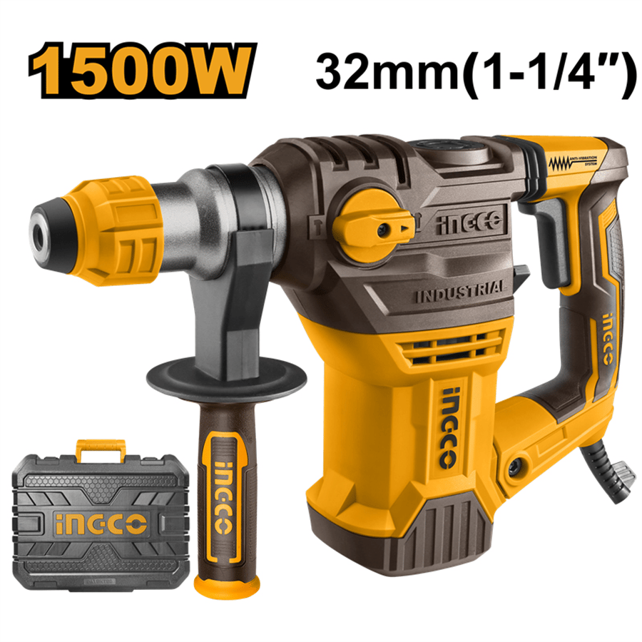 Elektrikli Kırıcı Delici SDS Plus 5.5J 1500 Watt