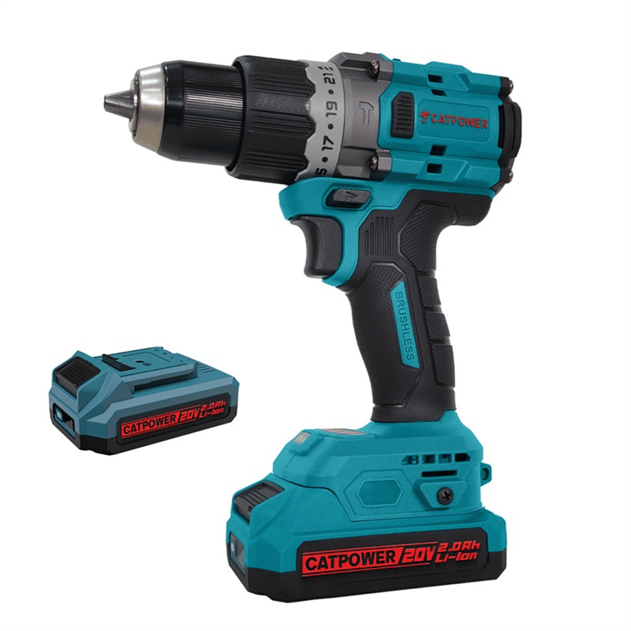 KÖMÜRSÜZ AKÜLÜ DARBELİ VİDALAMA  100NM 13 MM 20V Lİ-İON SET 2.0AH