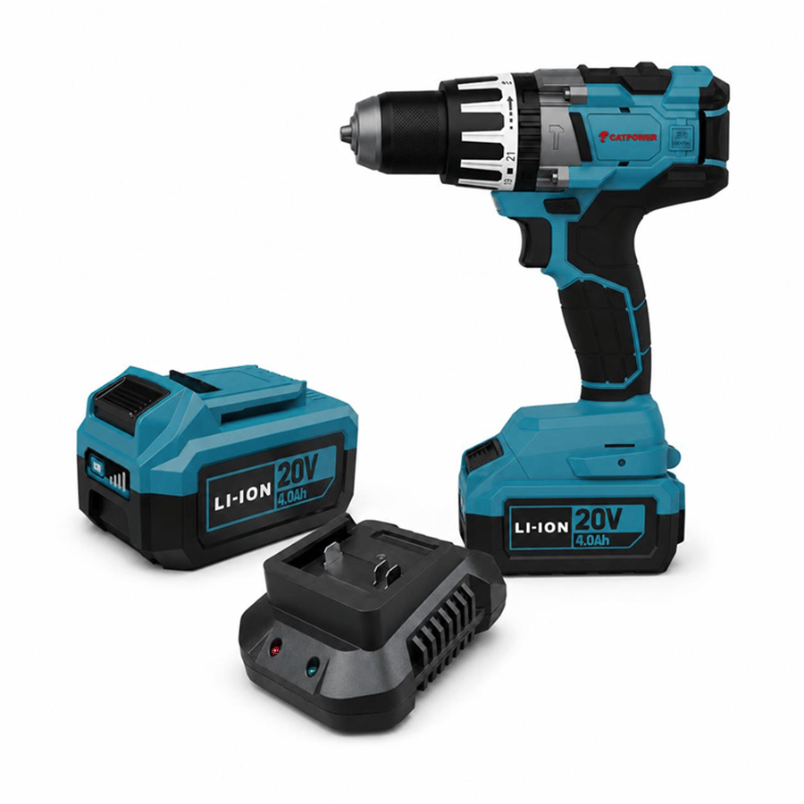 KÖMÜRSÜZ AKÜLÜ DARBELİ VİDALAMA  120NM  13 MM 20V Lİ-İON SET 4.0AH