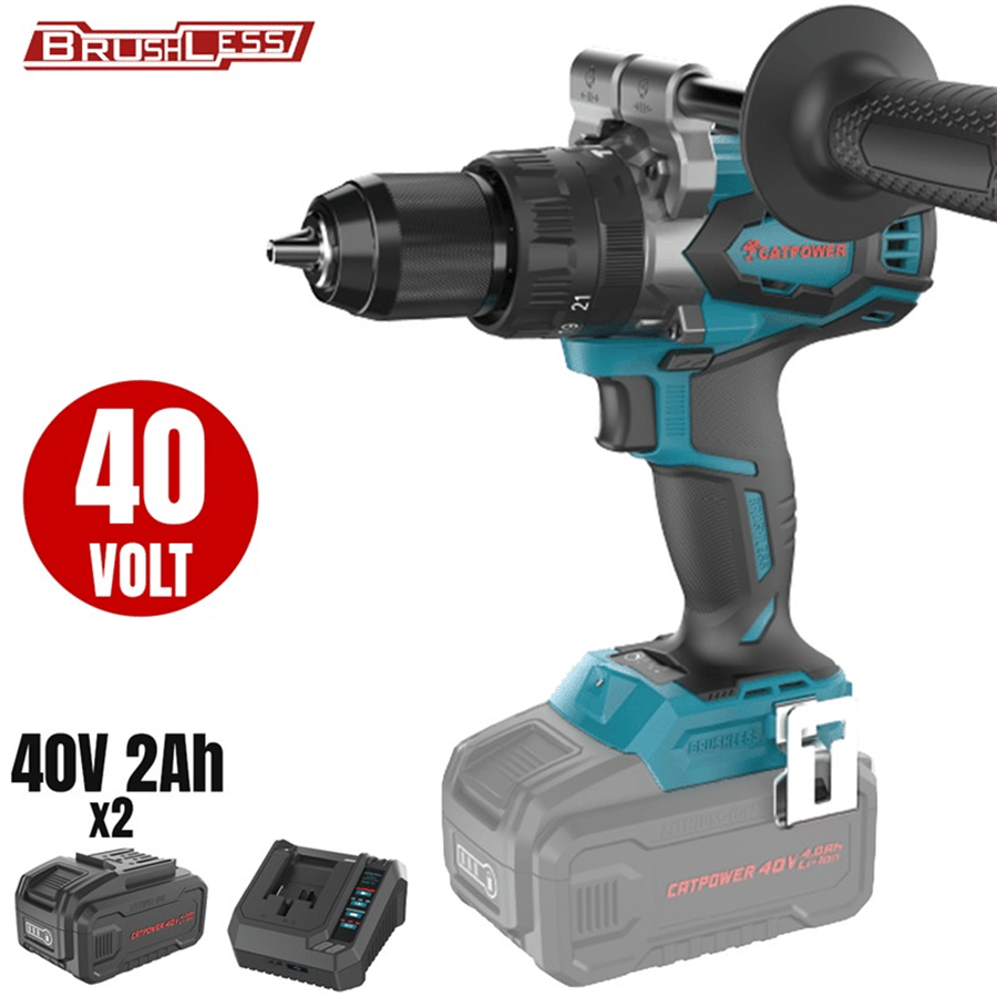 KÖMÜRSÜZ AKÜLÜ DARBELİ VİDALAMA Lİ-İON 40V 150NM