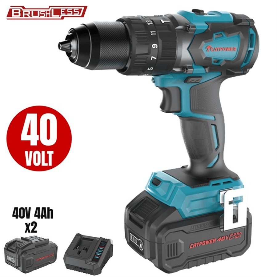 KÖMÜRSÜZ AKÜLÜ DARBELİ VİDALAMA Lİ-İON 40V 90NM