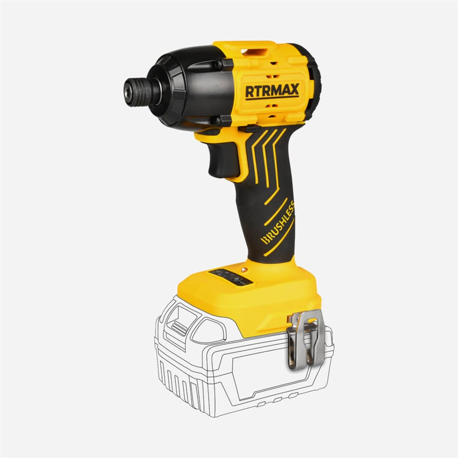KÖMÜRSÜZ AKÜLÜ VİDALAMA 200NM 20V 2x4.0 AH AKÜ RTRMAX S-LION