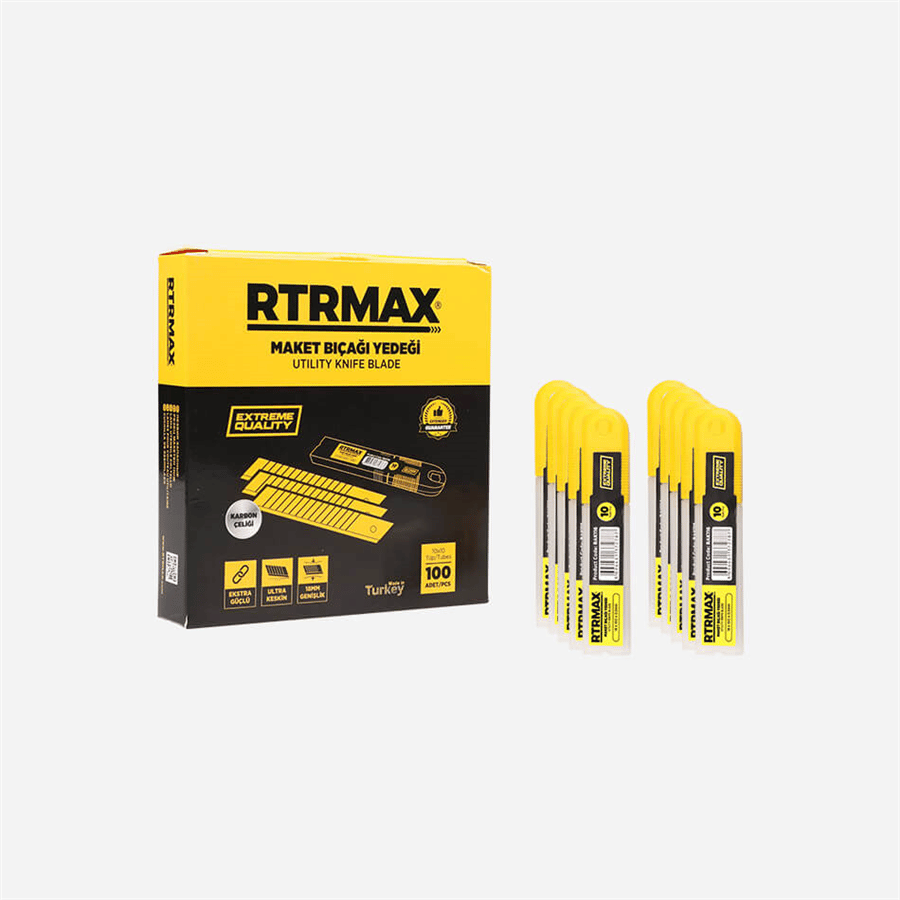 MAKET BIÇAĞI YEDEĞİ GENİŞ (100 AD) RTRMAX