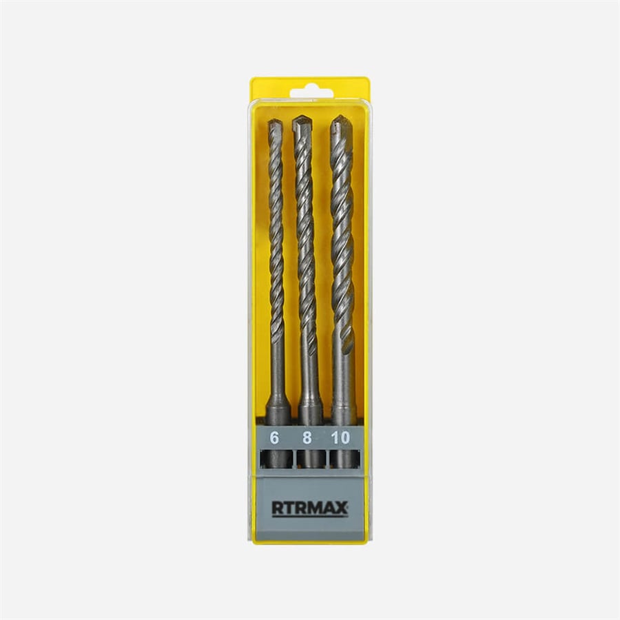 SDS PLUS 3 LÜ SET (6*160) (8*160) (10*160) RTRMAX