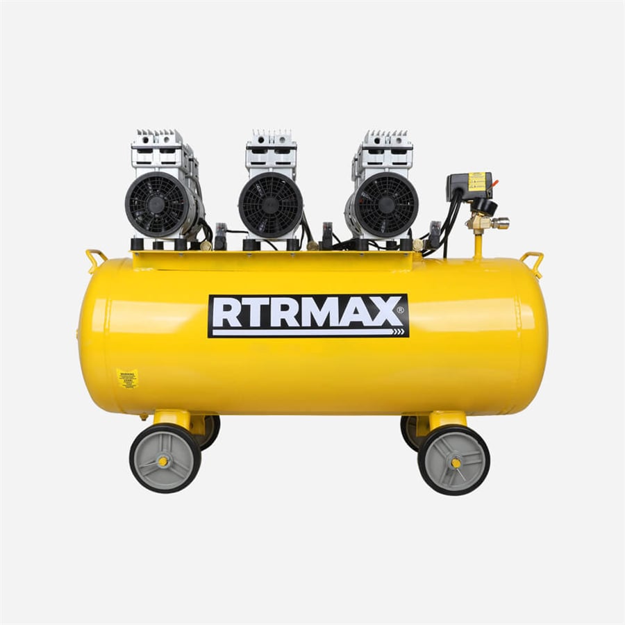 SESSİZ HAVA KOMPRESÖRÜ 100 LT 3*1.0 HP/3*0.75 KW RTRMAX