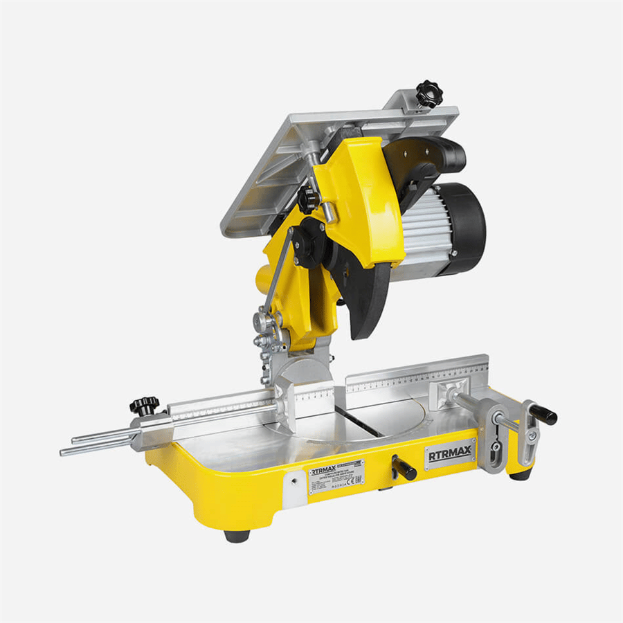 ÜSTTEN TABLALI GÖNYE KESME MAKİNESİ 1100W 300MM İNDÜKSİYON MOTOR RTRMAX