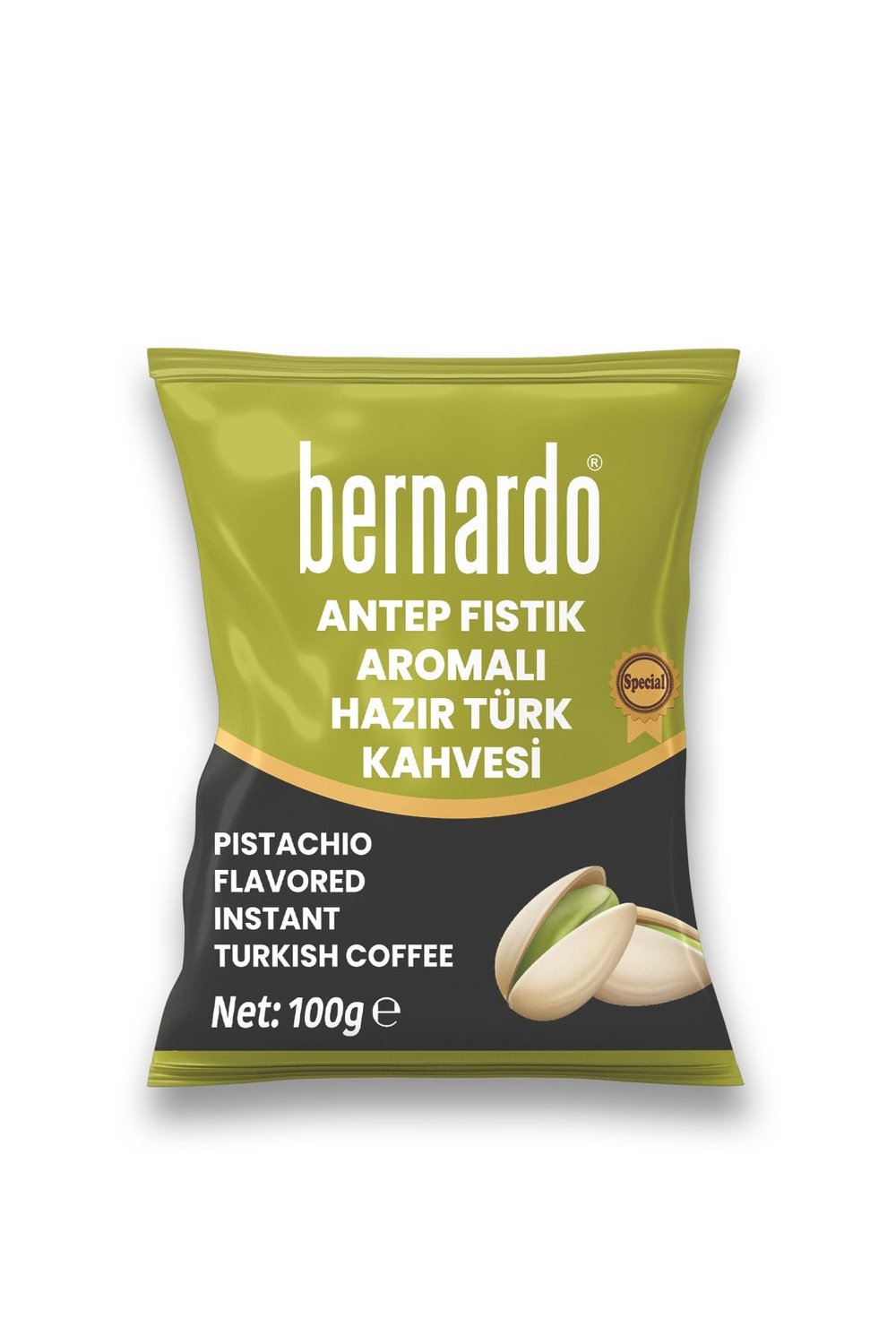 Antep Fıstık Aromalı Hazır Türk Kahvesi 100gr
