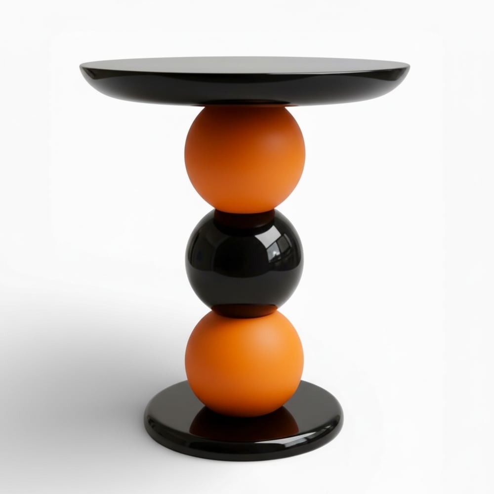 ORANGE BONBON EL İŞÇİLİĞİ MASİF SEHPA
