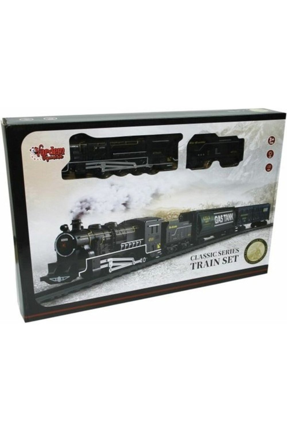 Işıklı Ve Sesli 18 Parça Classic Tren Klasik Tren