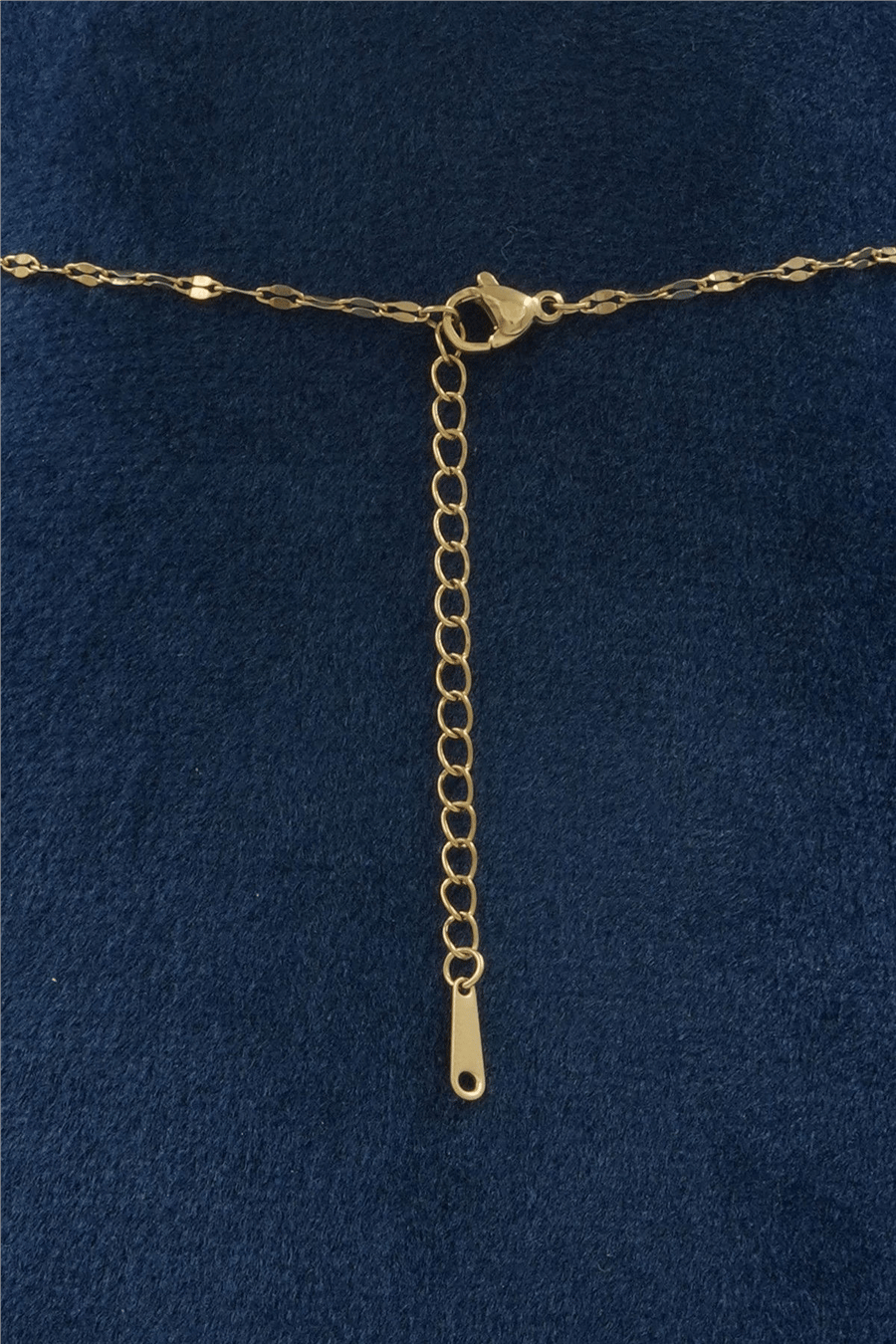 Premium Uçlu Kolye Gold