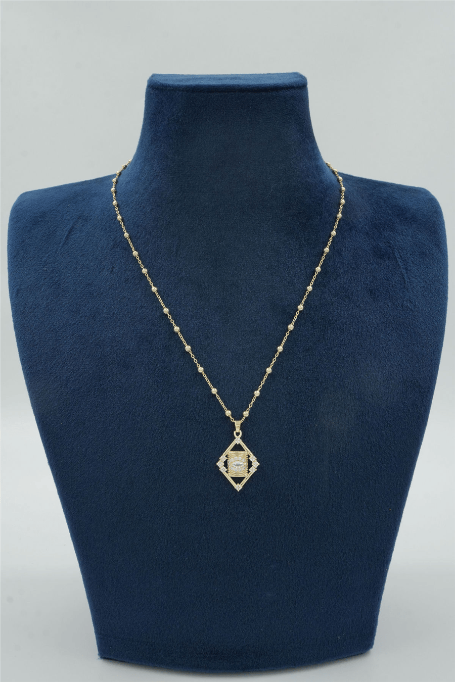 Premium Uçlu Kolye Gold
