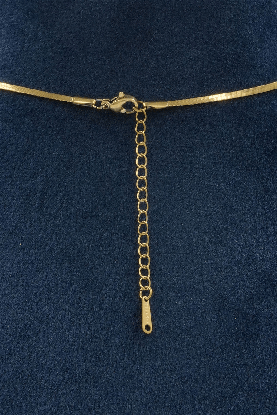 Premium Uçlu Kolye Gold
