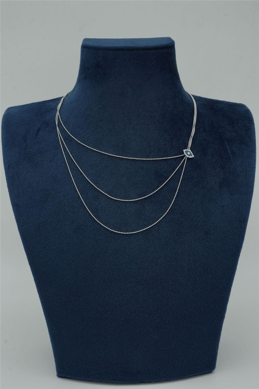 Premium Çoklu Kolye Silver