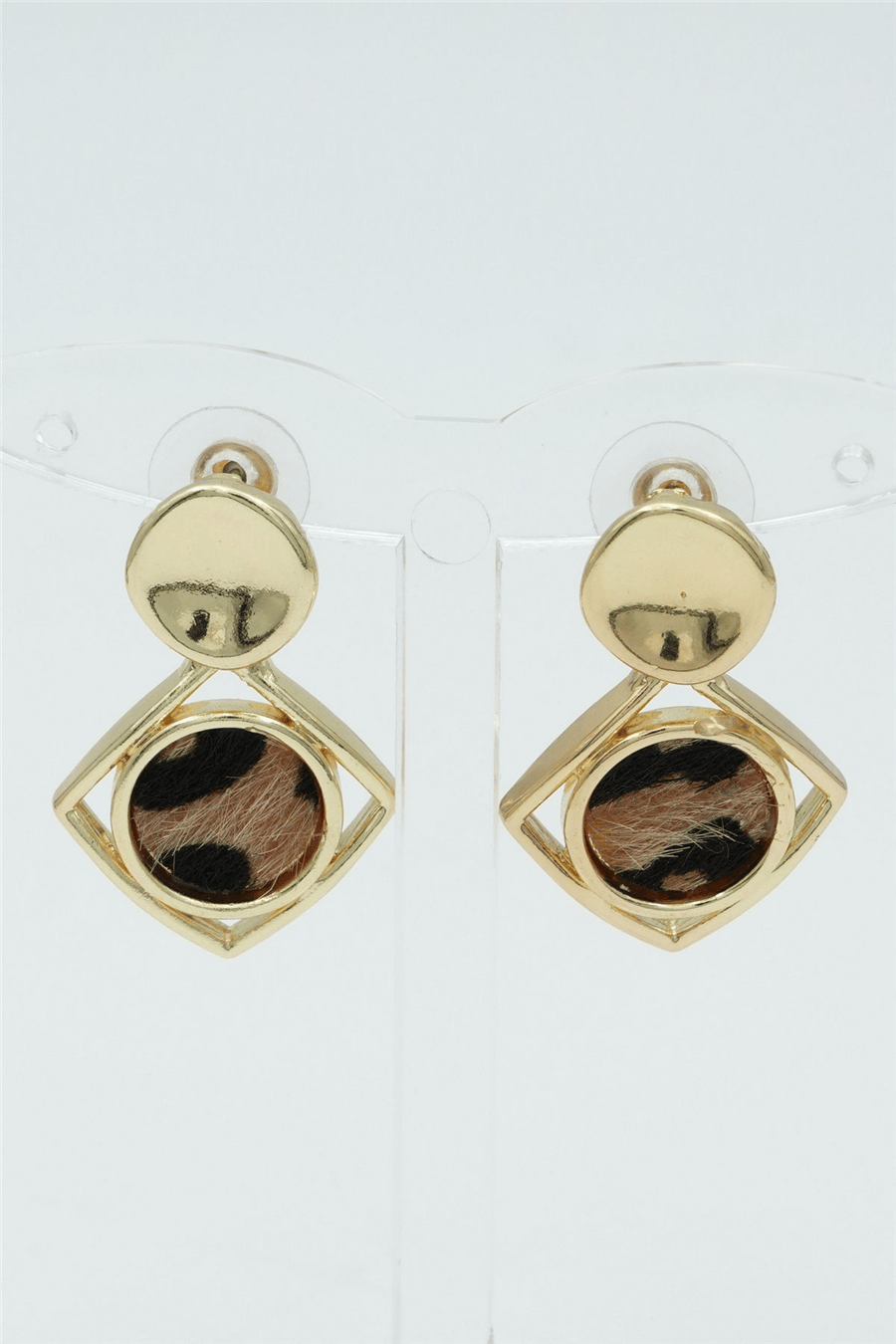 Özgün Tasarımlı  Premium Küpe Gold