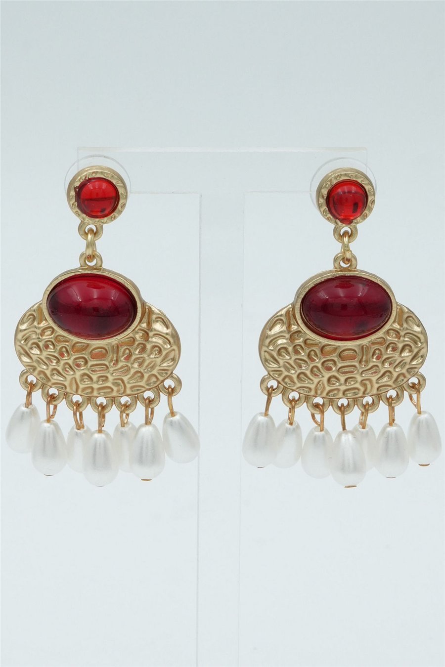 Özgün Tasarımlı  Premium Küpe Gold
