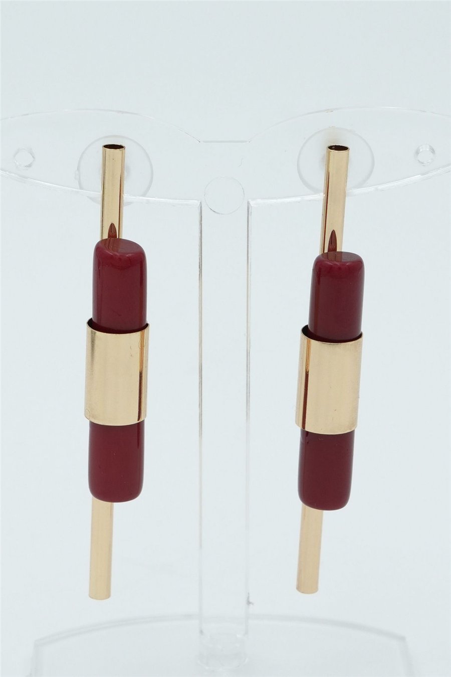 Özgün Tasarımlı  Premium Küpe Gold