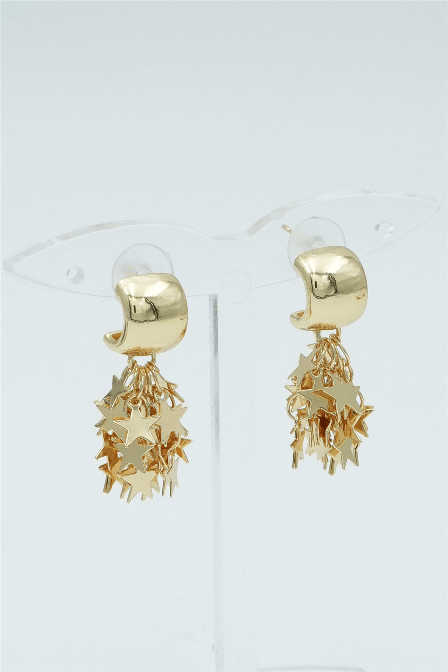 Özgün Tasarımlı  Premium Küpe Gold