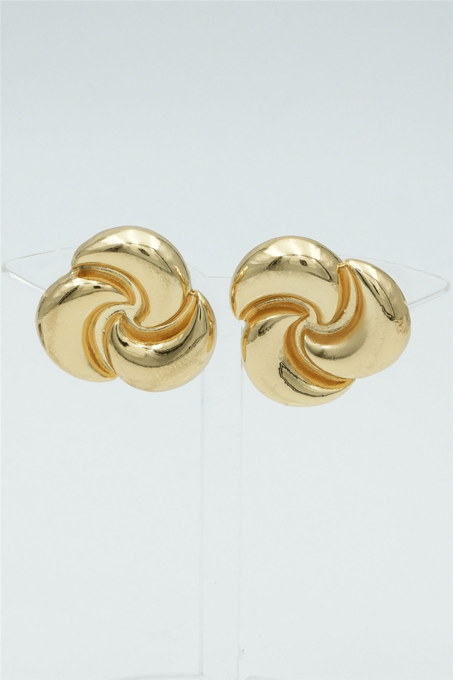 Özgün Tasarımlı  Premium Küpe Gold