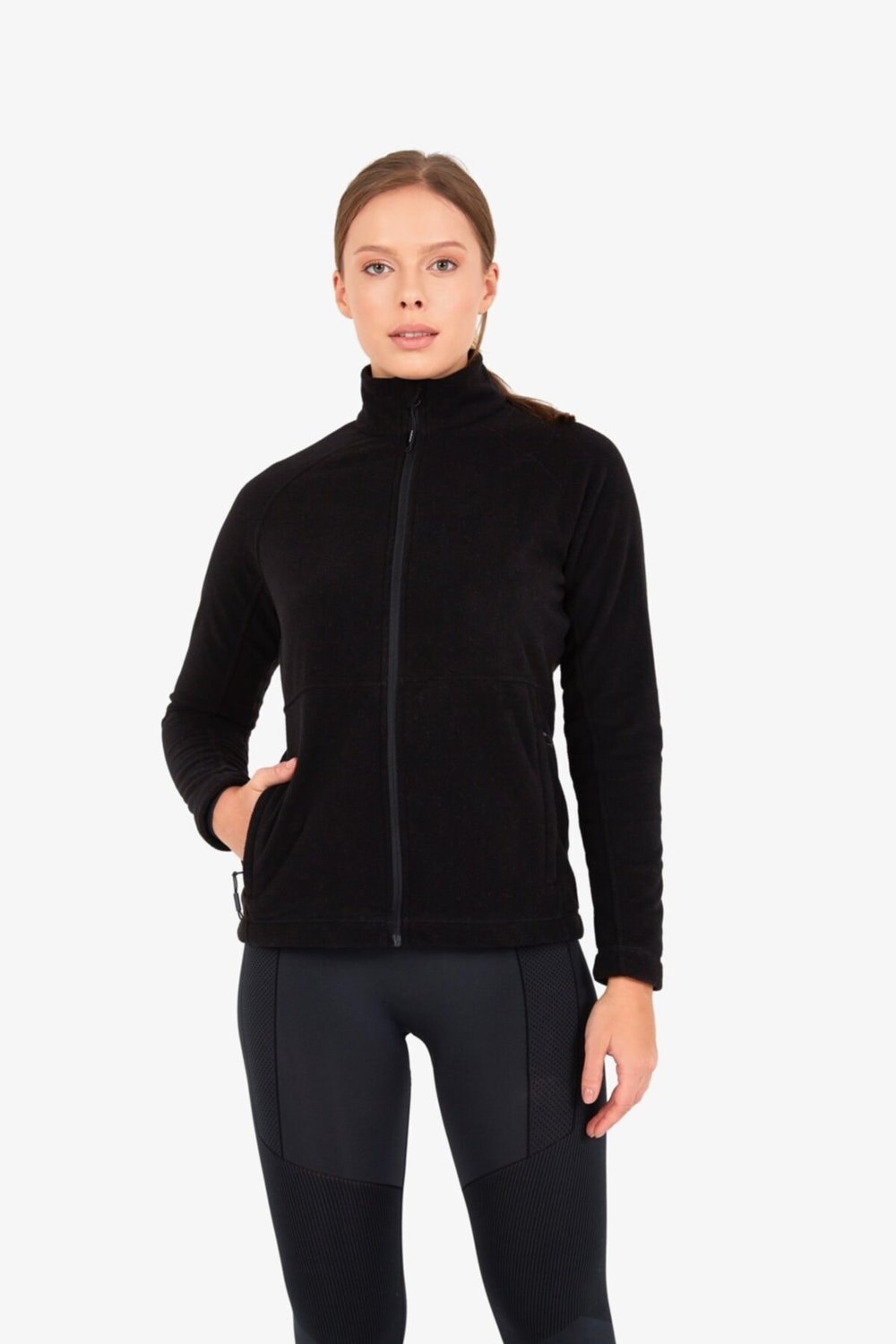 Aw21 Zip Front Fleece Jacket