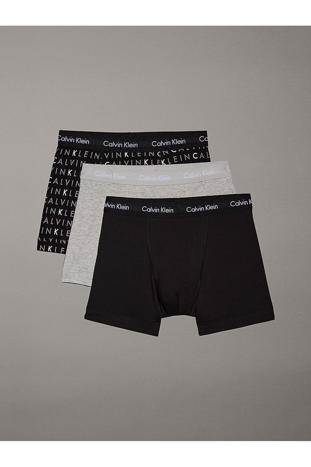 Erkek 3’Lü Trunk Boxer Seti - Cotton Stretch
