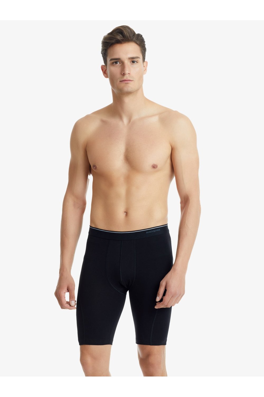 Erkek Pamuk Elastan Boxer Tender Cotton 9230 - Siyah