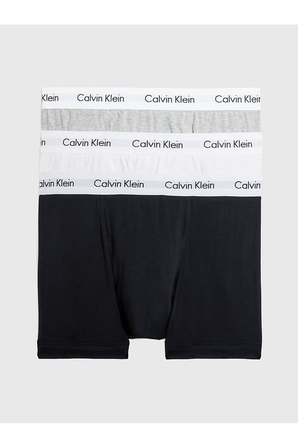 Erkek Siyah - Beyaz - Gri Boxer