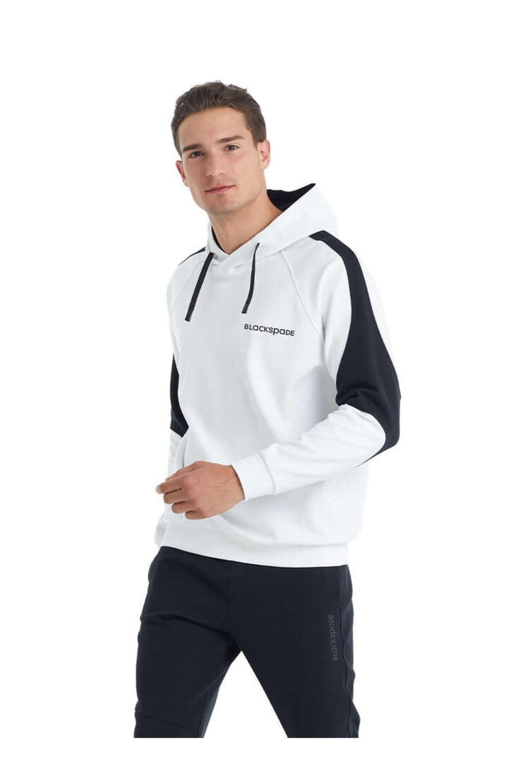 Erkek Sweatshirt 30940 - Beyaz