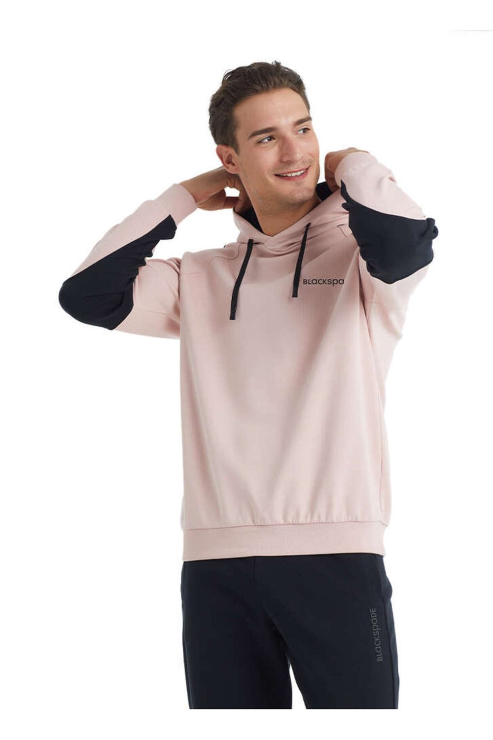 Erkek Sweatshirt 30940 - Pembe