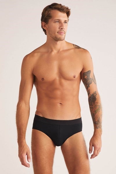 Kom Ariel Pamuklu 2 li Erkek Slip