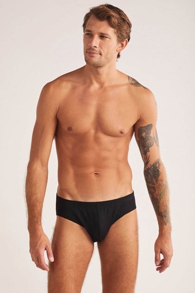 Paul Pamuklu Basic 2 li Erkek Slip
