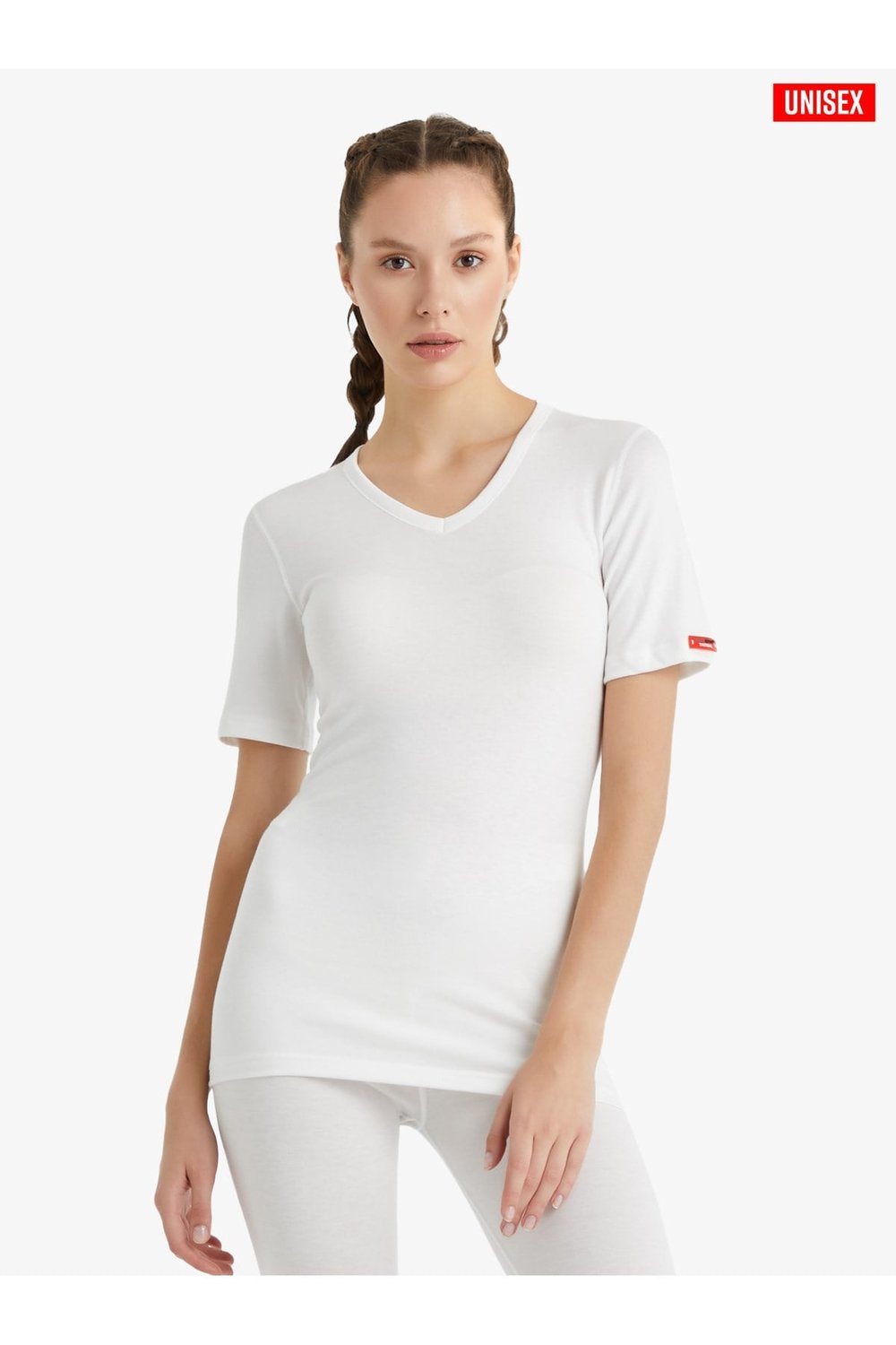 Unisex Termal Tişört 2. Seviye 1263 - Beyaz