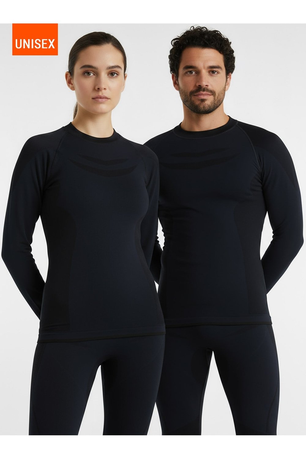 Unisex Termal Tişört Pro 2. Seviye 9571 - Siyah