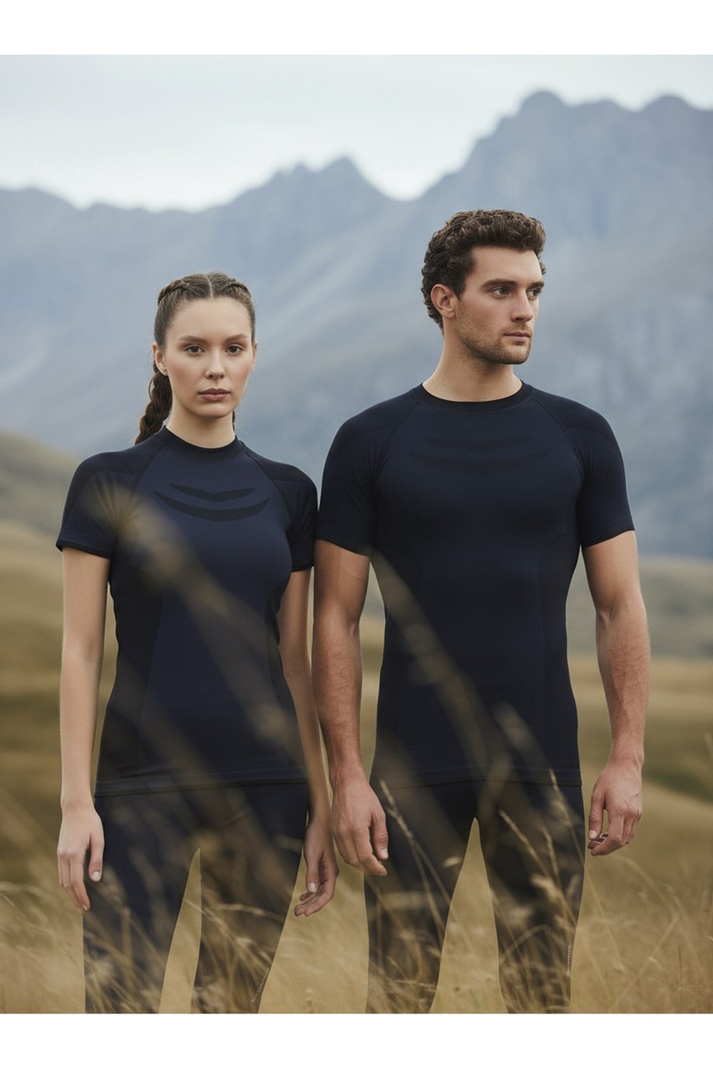 Unisex Termal Tişört Pro 2. Seviye 9570 - Siyah