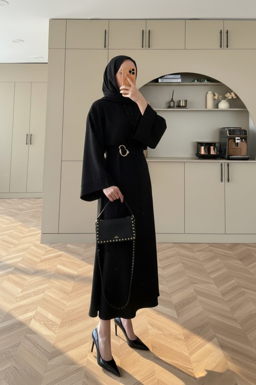 Kadın Eteği Tokalı Gömlekli Spor Takım