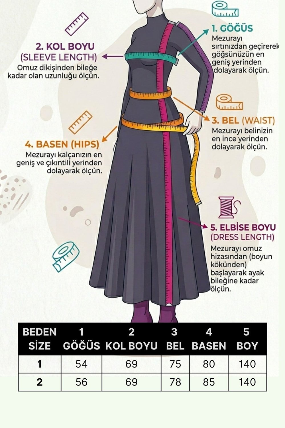 Molly Nelly Kadın Yazlık Vual Elbise
