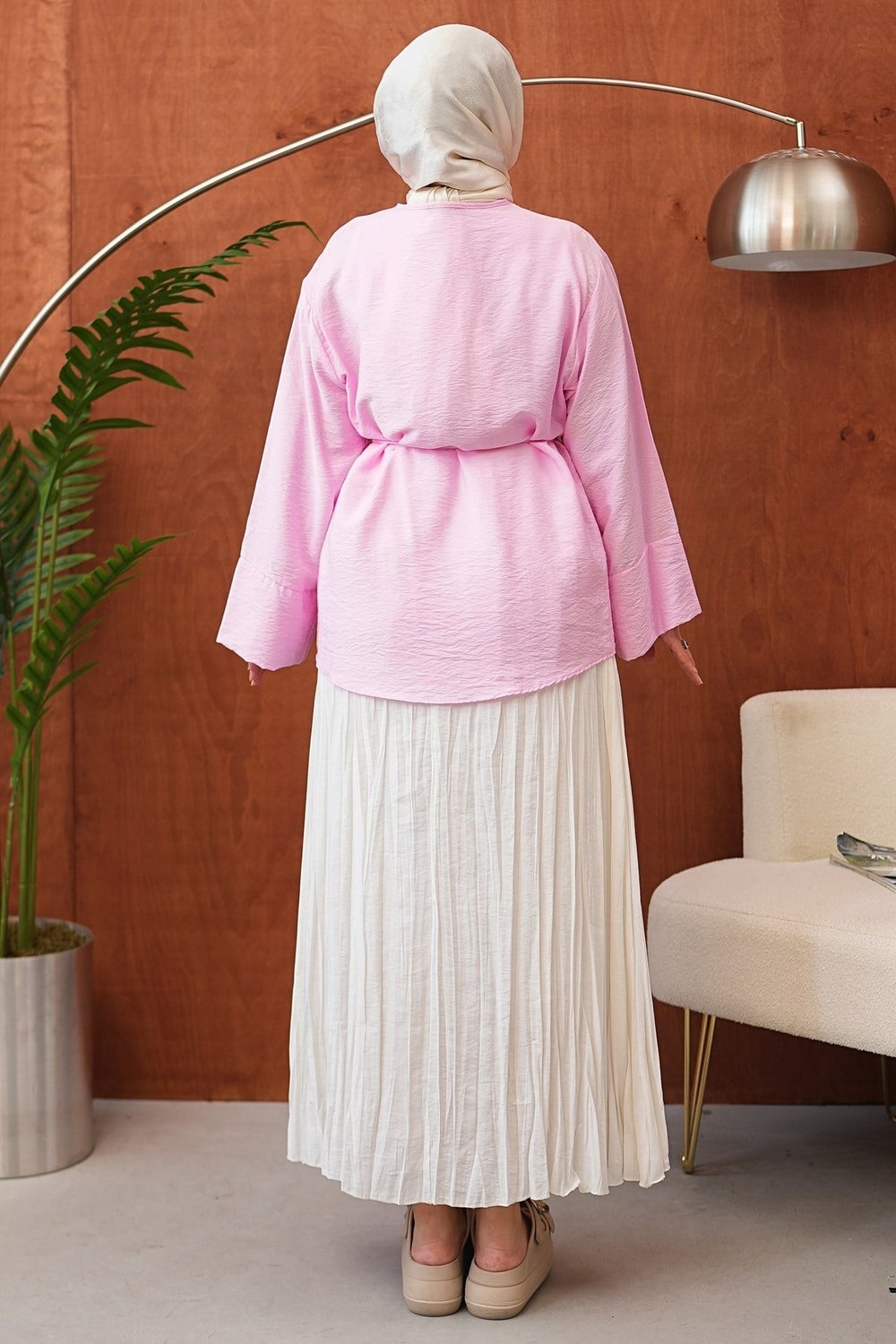 Molly Nely Kadın Kimono Şık Gömlek