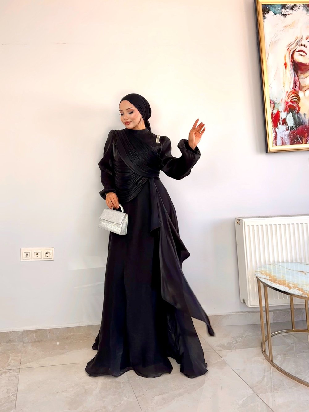 SHENAY Abiye - Siyah