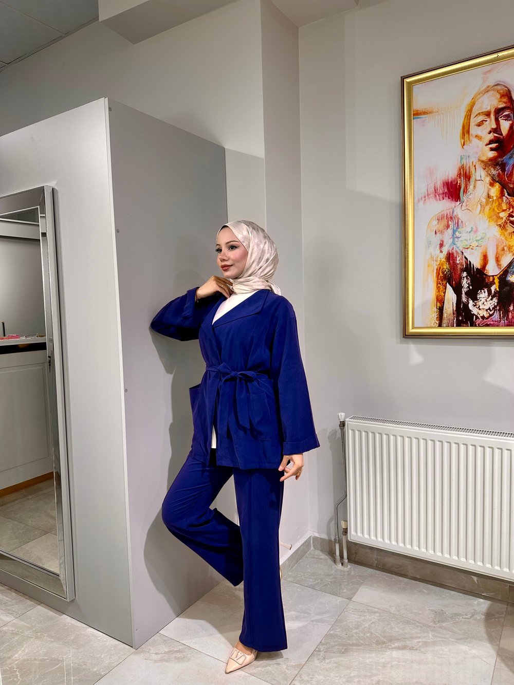 SHENAY Üçlü Takım - Lacivert