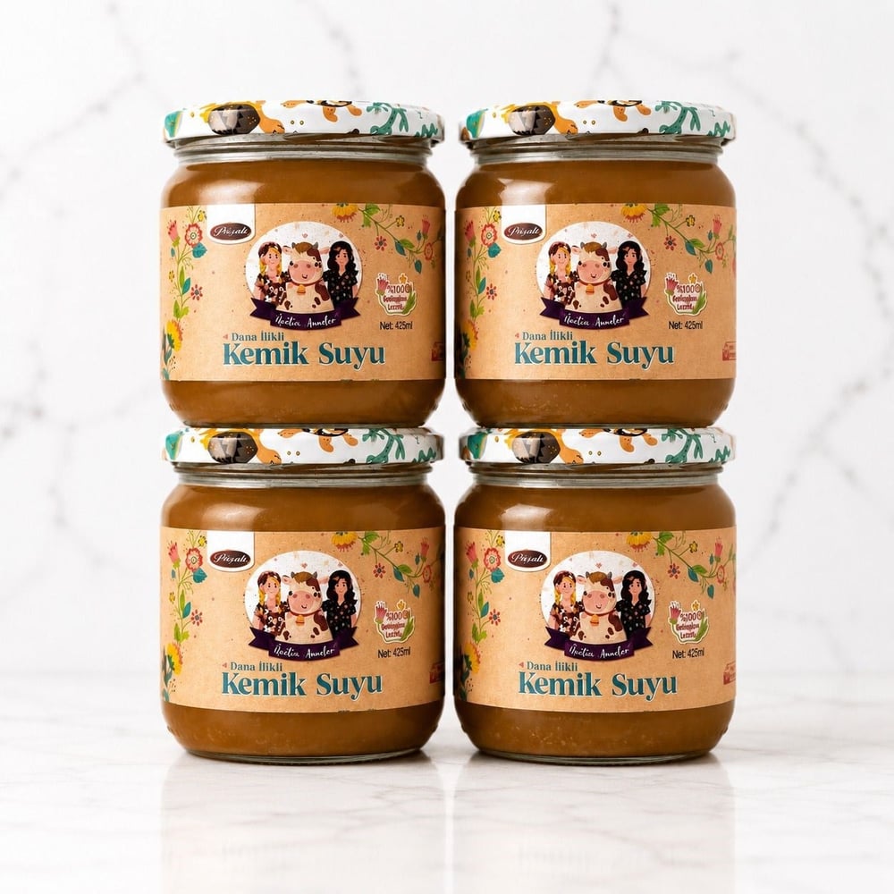 DANA İLİKLİ KEMİK SUYU 4X425 ML (AĞIR METAL ANALİZLİ )