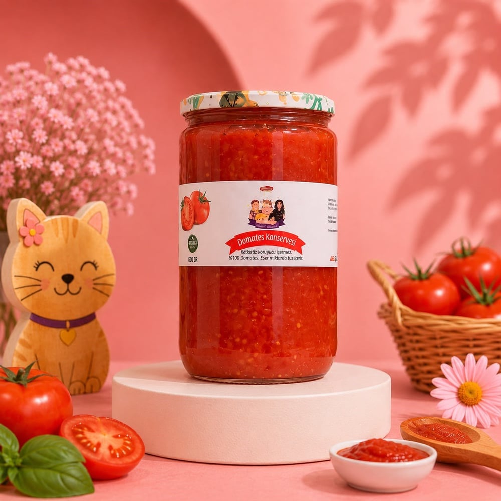 Domates Konservesi 600 gr