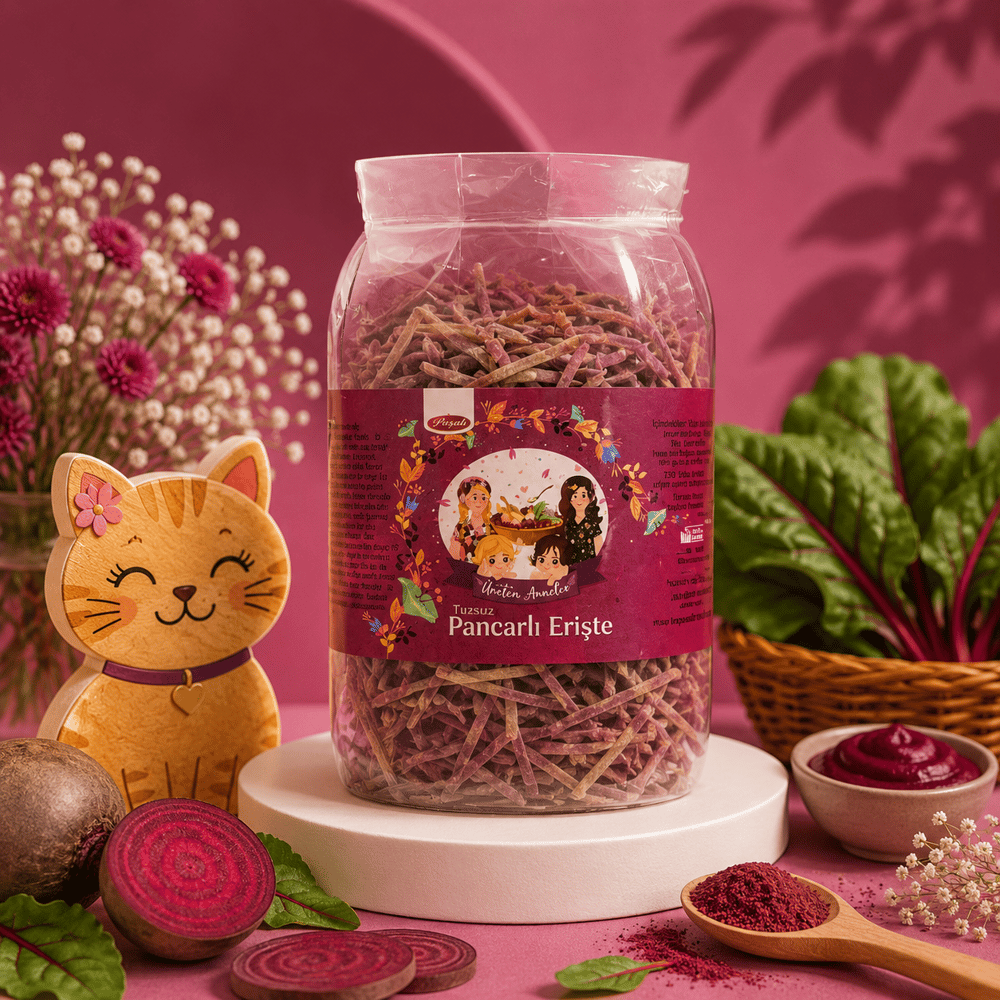Tuzsuz Pancarlı Erişte 1kg