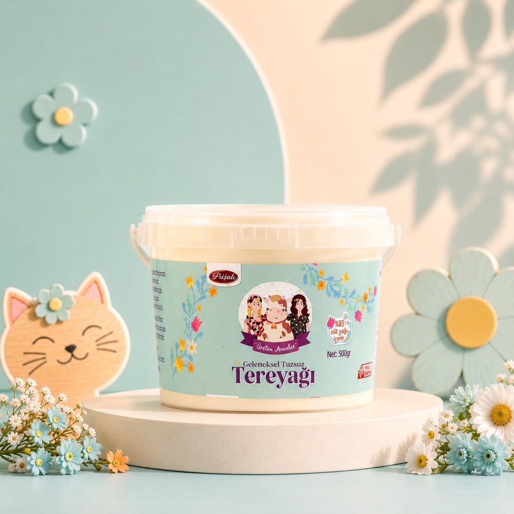 Yayık Tereyağ Tuzsuz 500 gr