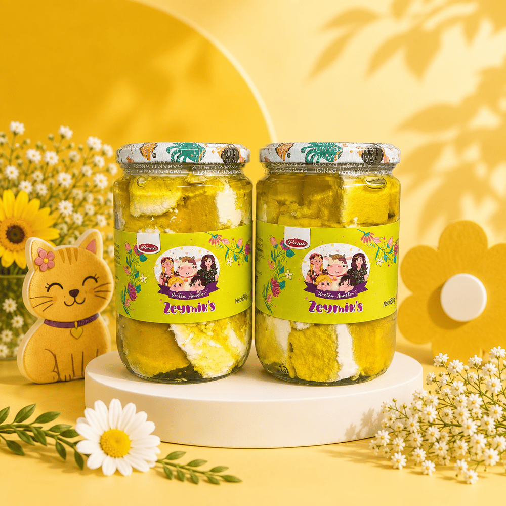 ZEYMİK's (Zeytinyağlı Tuzsuz Lor Peyniri) 2x500 gr