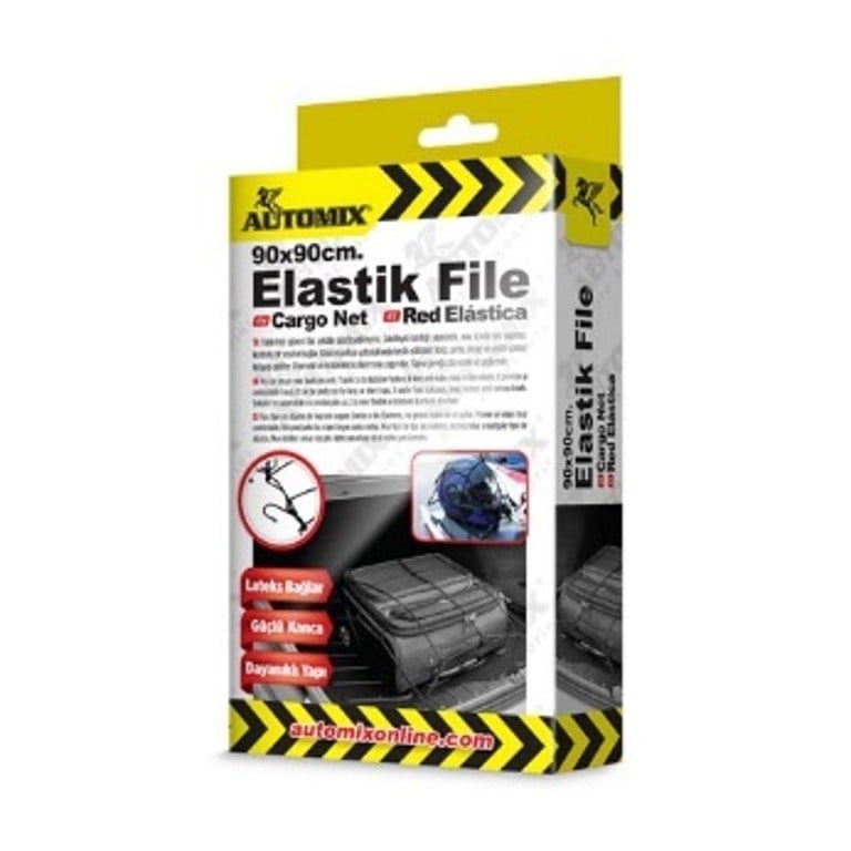 Automix Elastik Bagaj Filesi 90X90 Cm-11602