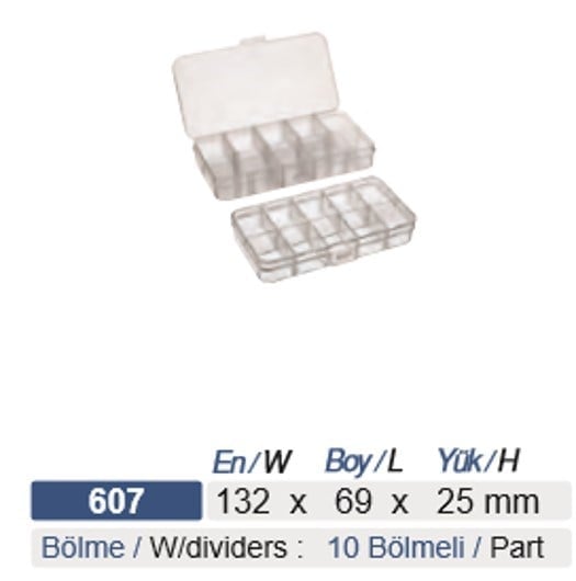 Organizer 10 Bölmeli- 607